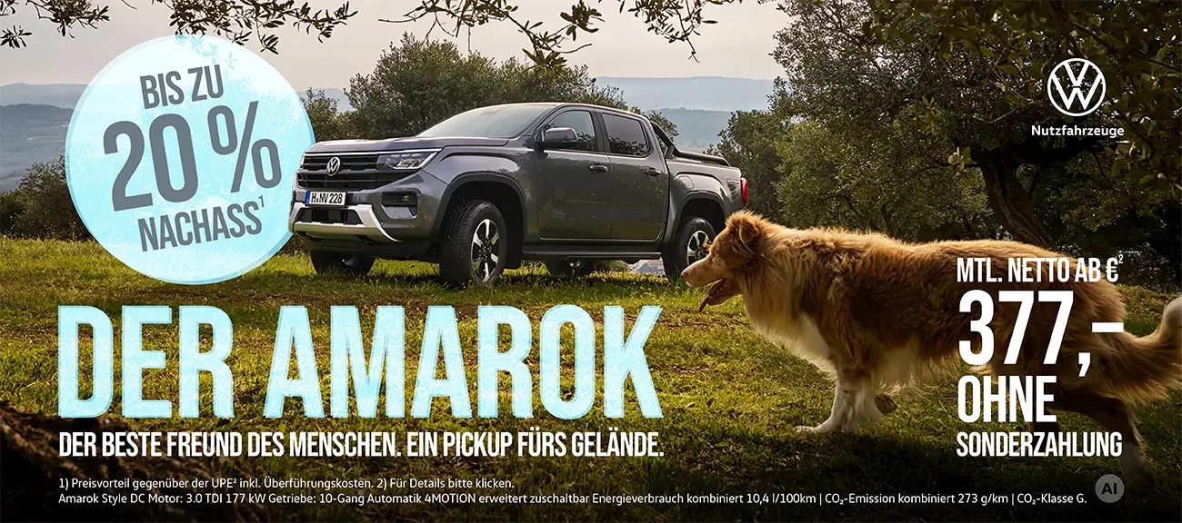 VW Amarok Aktionswochen